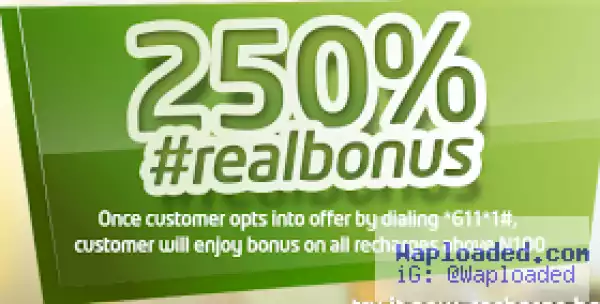 New Etisalat Package that gives you 250% Bonus to call All Network